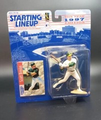 1997 Starting Lineup Baseball Figure & Card Scott Brosius Oakland A’s Athletics