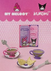 Miniverse Hello Kitty & Friends Make It Mini Series 4 My Melody & Kuromi Tea Set