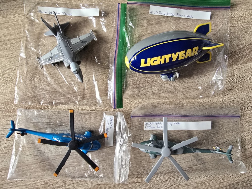 New Disney Pixar Cars Cinematic Flying Squad Deluxe Assortment