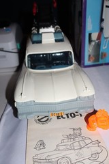 VTG 1984 Real Ghostbusters ORIGINAL Ecto-1 Vehicle 80s w box 100% Complete 7 fig