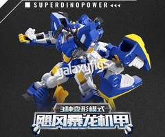 Miniforce Super Dino Power 2 Tarbo Storm T‑Rex Dinosaur Transform Action Figure