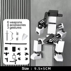 3d Printed Robot Toy Articulated Movable Action Figure Shapeshift dummy toys Kit
