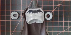 McFarlane DC Multiverse Batman Golden Age Red Platinum Upper Chest Only FODDER