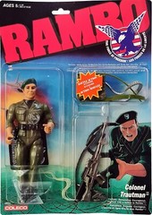 RAMBO: The Force of Freedom, Colonel Trautman Figure, Vintage 1985/86, New MOSC!