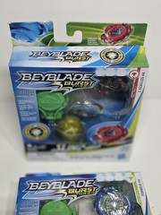 Lot Of 2 BEYBLADE Burst Turbo Sling Shock Rip Fire Pack Light Up Sealed NEW