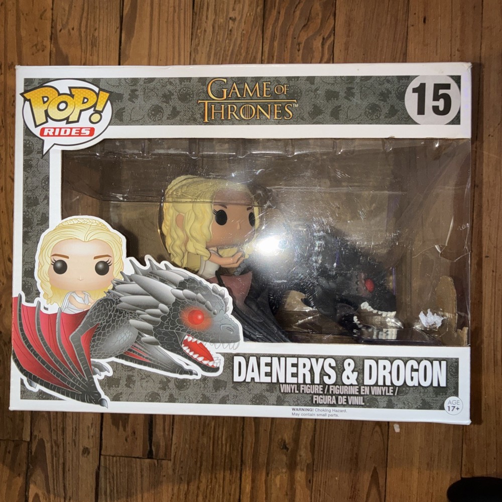 Funko PoP! Rides Game of Thrones #15 Daenerys & Drogon Vinyl Figure