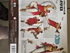 52TOYS Street Fighter Ryu Action Figure Plastic Extra Heads Human Character