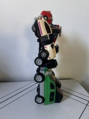 Bandai Power Rangers TURBO Carranger DX RV ROBO MEGAZORD Zord 1996 Made Japan