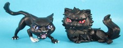 Warrior Cats Series 1 Mystery Figure Lot – SCOURGE + YELLOWFANG – Opened Package