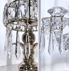 H&D 15Pcs Large Clear Crystal Chandelier 60Mm Icicle U-Drop Prisms Lamp Parts Br