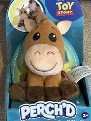 NEW – Toy Story Perch’d BULLSEYE 3.75″ Shoulder Plush Toy Figure 2026