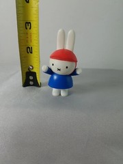 Miffy’s Adventures Figurine Bunny Rabbit Miffy Wearing Bike Helmet Movable Toy