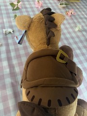 Mattel Disney and Pixar Toy Story 5 Ginormous Plush, 24-Inch Bullseye 🎯