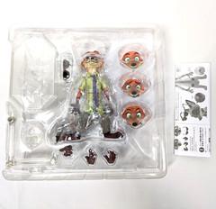 Kaiyodo Movie Revo Zootopia Judy Hopps & Nick Wilde Set Figure Complex Revoltech
