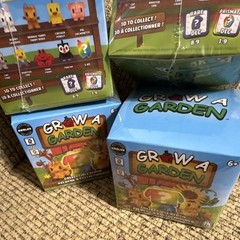 4 Roblox Grow a Garden Mystery Figure Box Set Dog Cat Rabbit Pig Chicken Ages 6+