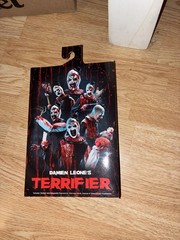 NECA Ultimate Terrifier Art The Clown Blood Soaked Walmart Exclusive Authentic