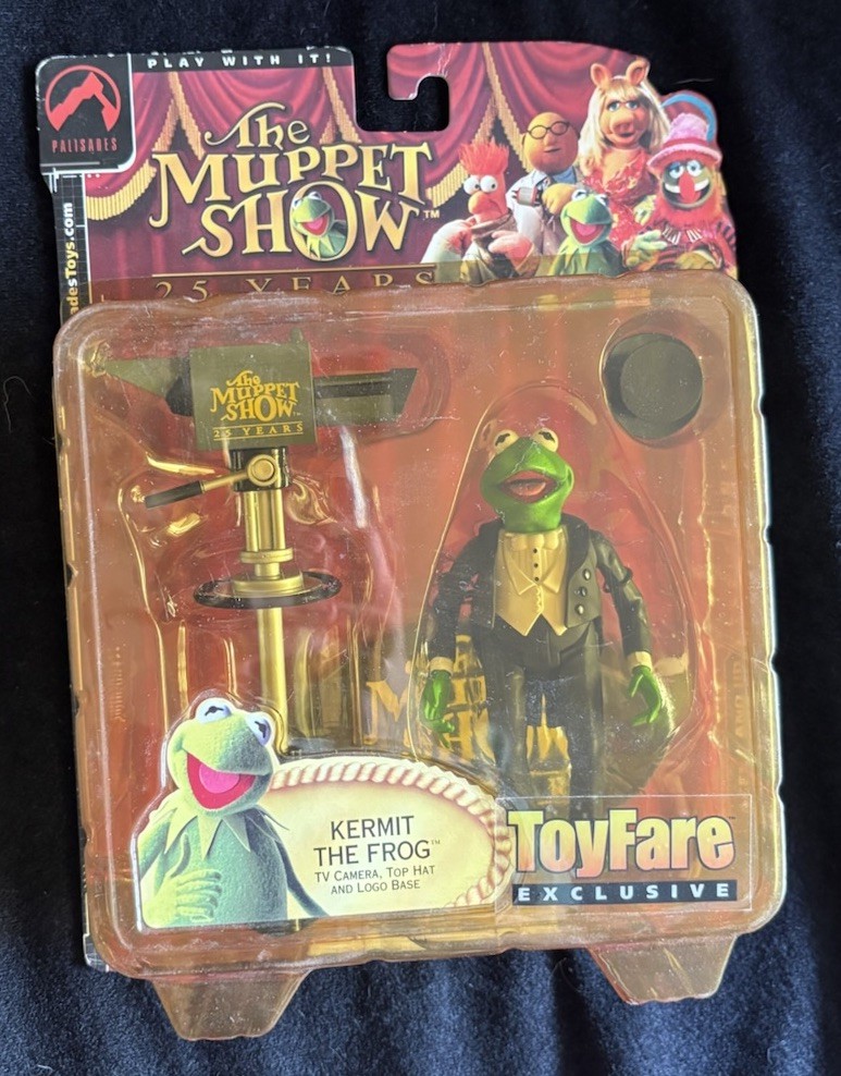 The Muppet Show 25 Years Kermit The Frog Figure ToyFare Exclusive 2002