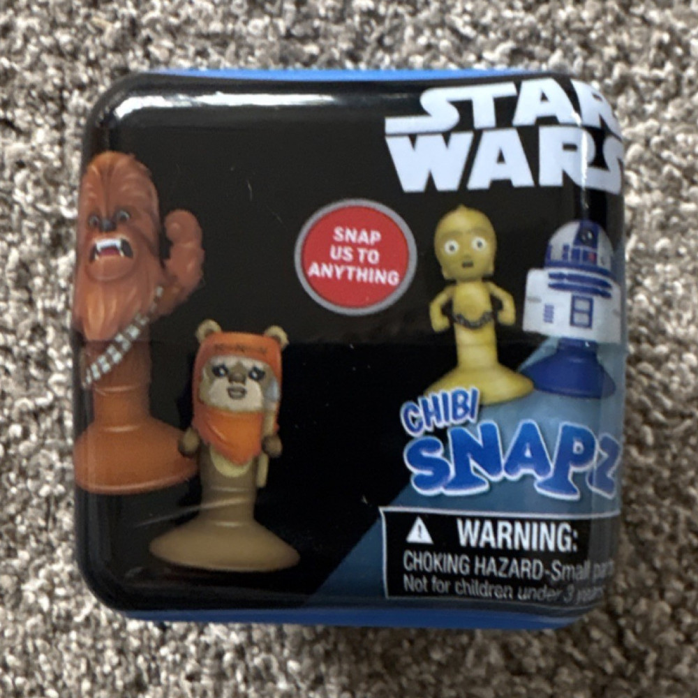 Bulls i Toy Star Wars Chibi Snapz Mini Figures Set, Multicolor (Darth Vader+)