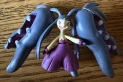Pokemon TOMY Figure Lot XY Black White Xerneas Yveltal Mega Lucario Ash