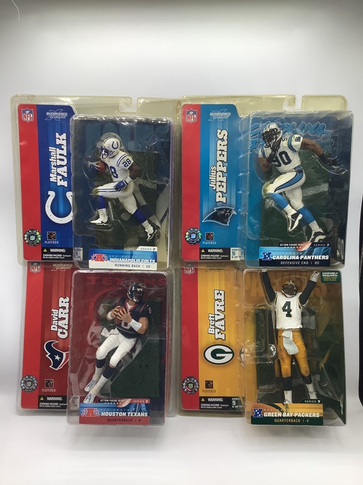 2003 Mcfarlane NFL Series 7 Complete Variant Set of 8 plus 2 Chase