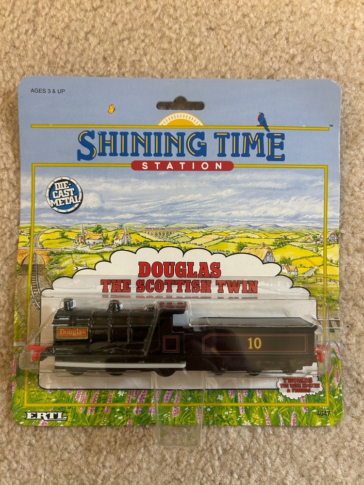 NIP! Douglas The Scottish Twin Engine Shining Time RARE 1992 FREE SHIP!