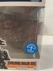 DOCTOR WHO EVOLVING DALEK SEC EMPTY BOX POP TELEVISION VINYL FIGURE FUNKO 275
