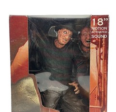 Nightmare On Elm Street Freddy vs Jason NECA 18” Freddy Krueger Figure 2004 NIB
