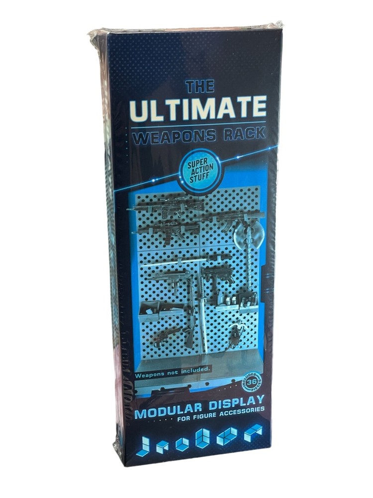 Super Action Stuff Ultimate Weapons Rack 1/12 Scale Modular Diorama Accessory