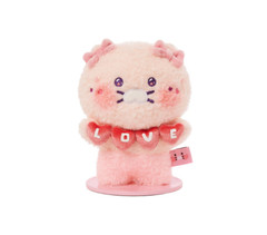 KAKAO Friends Valentine LOVE CHOONSIK Plush Doll on Magnetic StandingBase 13.5cm