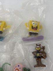 8 NEW Nickelodeon Viacom SpongeBob Squarepants PVC Figure Lot Cake Toppers Gary