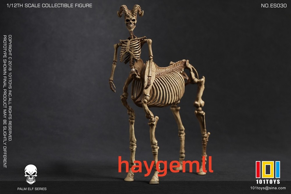 In Stock 101TOYS ES030 1/12 Scale Articulated Skeleton Centaur Action Figure