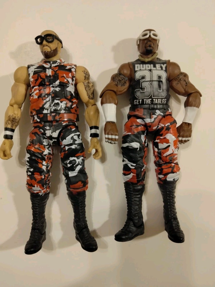 WWE Mattel Elite Lot Of 2, The Dudley Boys, Devon And Bubba Ray, ECW