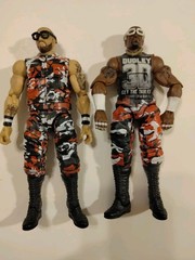 WWE Mattel Elite Lot Of 2, The Dudley Boys, Devon And Bubba Ray, ECW