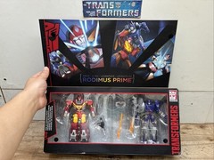 Transformers Hasbro 2013 Platinum Edition Rise Of Rodimus Prime Galvatron New