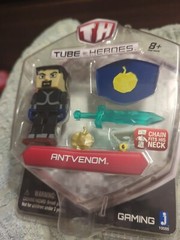 New Jazwares Tube Heroes ANTVENOM Mindcraft Figure & Accessories – UNOPENED