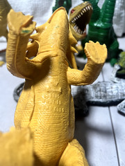 Vintage lot of 7 – IMPERIAL BRAND GODZILLA Dinosaurs Dragons Figures DOR MEI #2