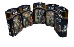 AEW Unrivaled Series 9 Lot Of 5 Figures Upper Deck Exclusive – No Hobbs