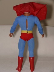 VINTAGE SUPERMAN / BATMAN / ROBIN 12″ TALL ACTION FIGURES – INTACT & COMPLETE