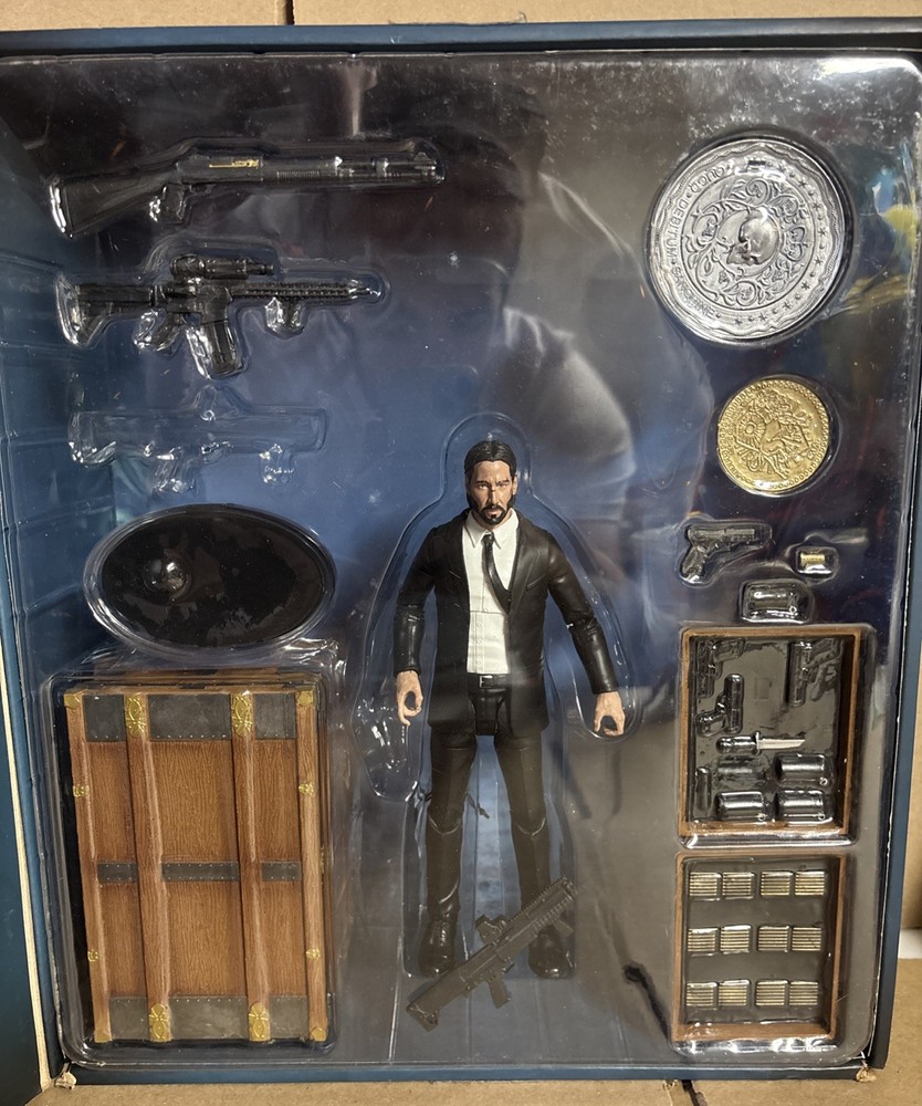 Diamond Select John Wick Deluxe Action Figure – Complete – (Opened)