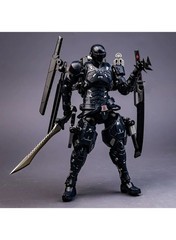 Black Warrior Mecha Ninja Action Figure 22cm – Collectible Toys