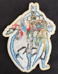 BATMAN AND ROBIN embroidered emblem Logo patch jason todd Death in the Family