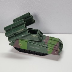 Vintage G.I. Joe ARAH Slaughter’s Marauders Armadillo Tank 1989 – No Missiles
