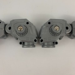 Silver Red Action Figure Replacement Arms Lightning Bolt | Power Ranger? Bandai?