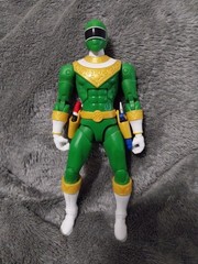 set of four power rangers zeo legacy figures,gold,red,blue,green,bandai