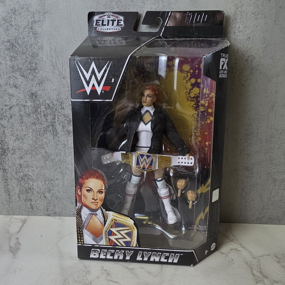 Mattel WWE Becky Lynch Elite Collection Action Figure, Deluxe Articulation & Lif