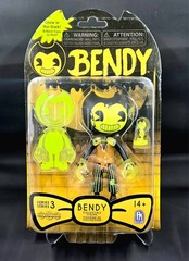 Bendy Dark Revival Ink Machine Figure Glow In Dark Series 3 5” NIP Rare