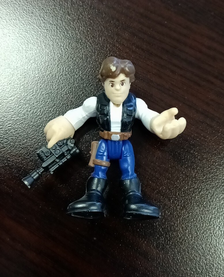 Hasbro 2011 Imaginest Han Solo Star Wars 2.5” Action Figure Used Fast Shipping