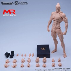 Romankey X COWL 1/12 Super Flexible Male Joint Body 16.5cm Muscle Strong Figure