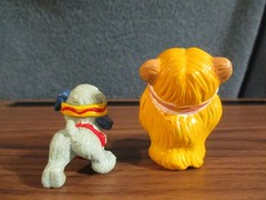 Vintage 1985 Hanna Barbera Paw Paws Lot Of 4 Bear Figures Applause