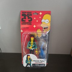 NECA Simpsons 25th Anniversary Aerosmith Steven Tyler Action Figure